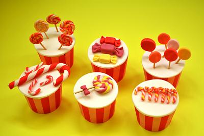 Candy Land cupcakes - Cake by Nori
