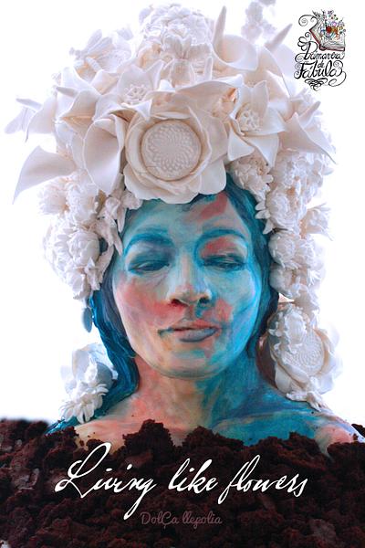 Living like flowers ( Primavera de fábula) - Cake by PALOMA SEMPERE GRAS