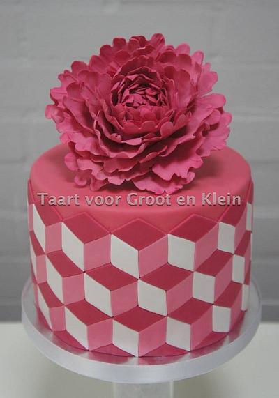 Pink pink - Cake by Taart voor Groot en Klein