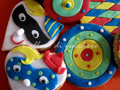 Carnival cookies - Cake by L'albero di zucchero