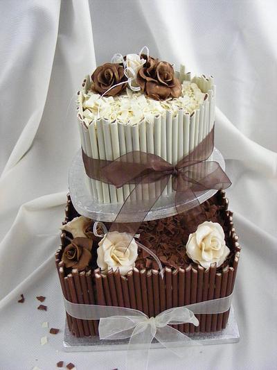 Lots of chocolate! - Cake by Karen Dodenbier