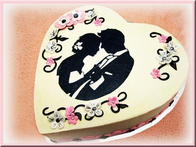 Jack & Jill shower cake - Cake by srkcakelady