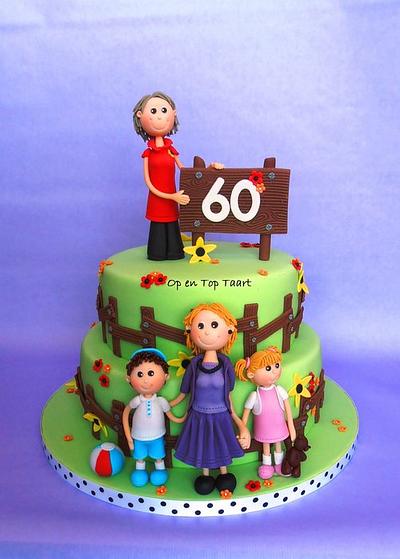 3-generations Birthday Cake - Cake by Op en Top Taart