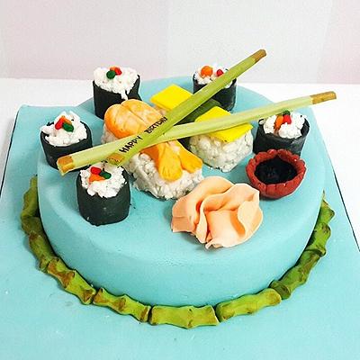 Sushi Cake - Cake by Sweetcakes