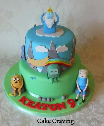 adventure time cake - Cake by Hayley