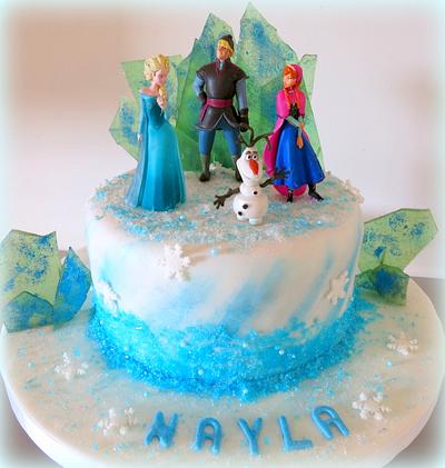 Frozen cake - Cake by Sugar&Spice by NA
