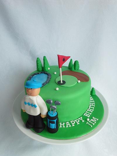 Golf lover Cake - Cake by .
