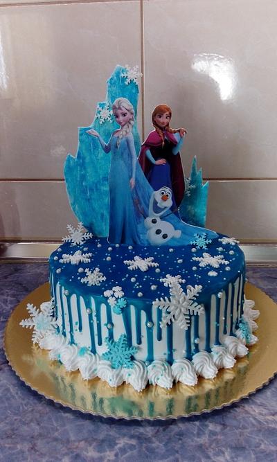Frozen - Cake by Jelacake