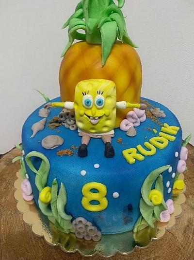 spongebob - Cake by MilenaSP