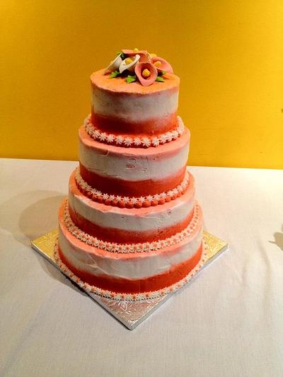 Calla Lilly Engagement Party - Cake by Dawn Henderson