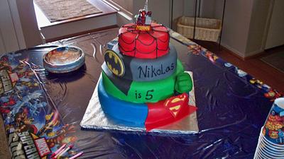 My little Superhero - Cake by Jaclyn 
