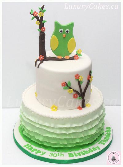 Owl cake - Cake by Sobi Thiru