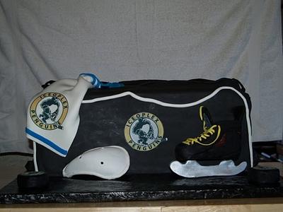 Hockey bag - Cake by Michelle Johnson 