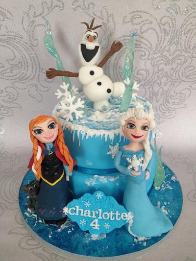 Frozen cake  - Cake by silversparkle