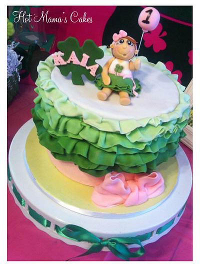 Kaia's 1st Birthday! - Cake by Hot Mama's Cakes