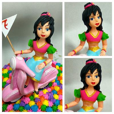 CAKE FOR 7YRS OLD PRINCESS  - Cake by MohanKundu