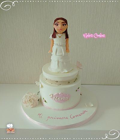 First communion cake - Cake by Gele's Cookies