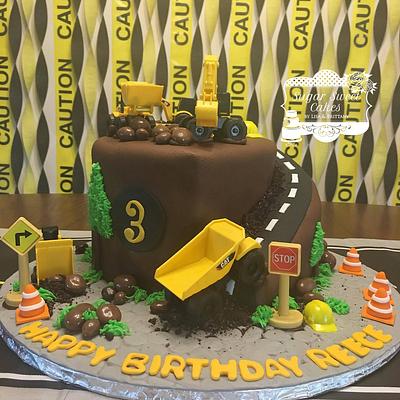 Construction - Cake by Sugar Sweet Cakes