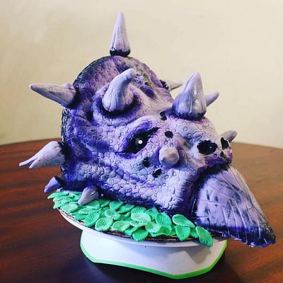 Triceratops - Cake by Sanchita Tiwari