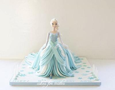 Frozen Elsa Cake - Cake by Cakes for mates