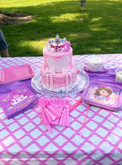 princess birthday  - Cake by KarenCakes