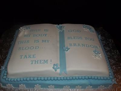 Communion cake - Cake by Teresa