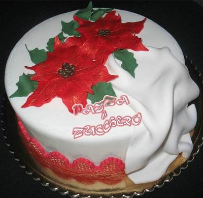 Poinsettia cake - Cake by Elisa Di Franco