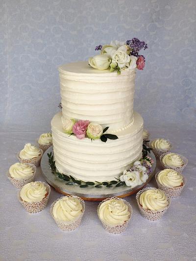 Wedding cake   - Cake by Layla A