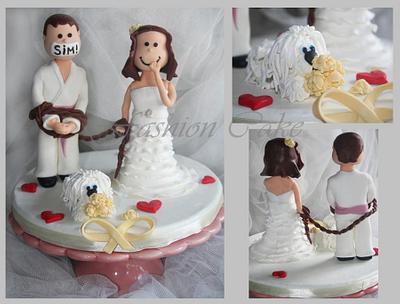 Wedding Topper  - Cake by Mafalda Martins