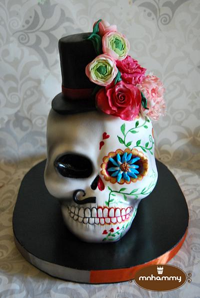 Sculpted Skull - Both Genders - Cake by Mnhammy by Sofia Salvador