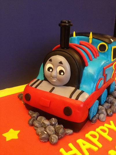 Thomas train cake - Cake by The Cake Mamba