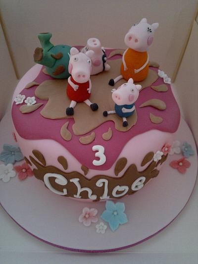 Peppa Pig for Chloe - Cake by AWG Hobby Cakes
