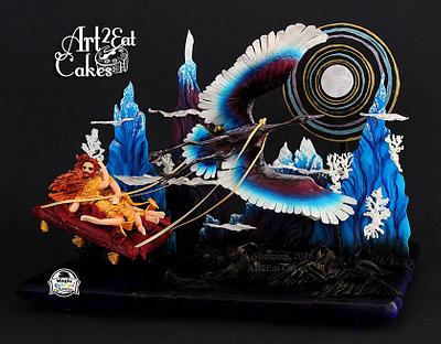 Carried Away  - Cake by Heather -Art2Eat Cakes- Sherman