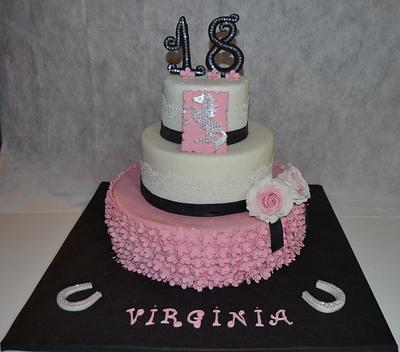 Happy birthday Virginia  - Cake by lupi67