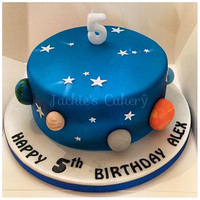 Outer Space - Cake by Jackie's Cakery 