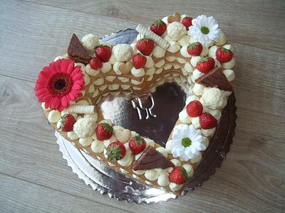 Sweet heart - Cake by Vebi cakes
