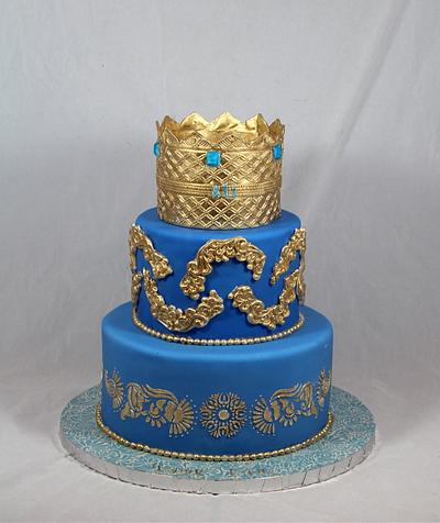 royal birthday cake - Cake by soods