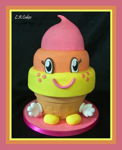 Coolio Moshi Monster - Cake by Laura Young
