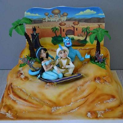 The story of Aladdin cake. - Cake by Torturi Mary