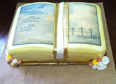Bible cake - Cake by Sweet Dreams by Jen