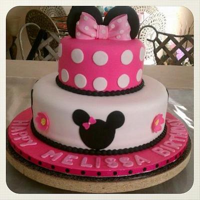 Minnie Cake - Cake by Gleibis