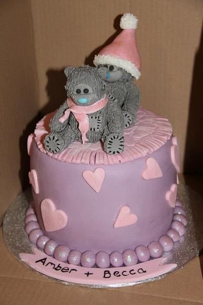 Me to you bears - Cake by Stef and Carla (Simple Wish Cakes)