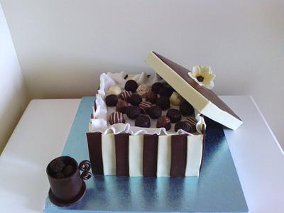 Chocolate Box Cake - Cake by NooMoo