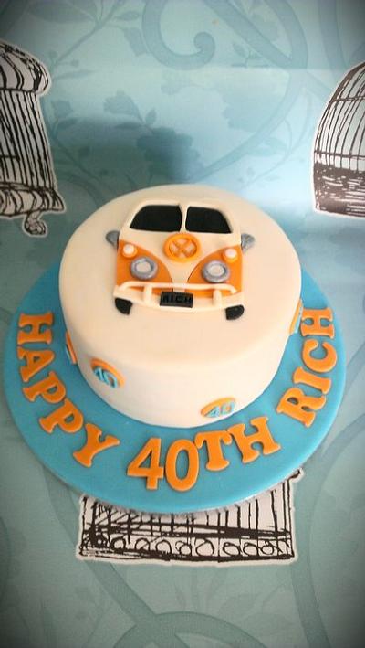 Campervan - Cake by Cakes galore at 24