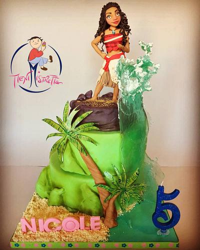 Moana cake  - Cake by Daniela Mistretta 