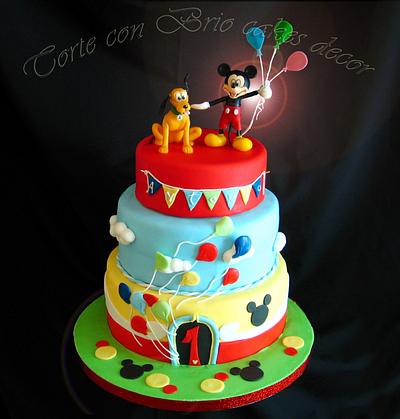 topolino 's cake - Cake by Carmela Iadicicco (torte con brio)