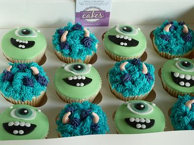 Monsters University Cupcakes - Cake by Moore Than Cakes