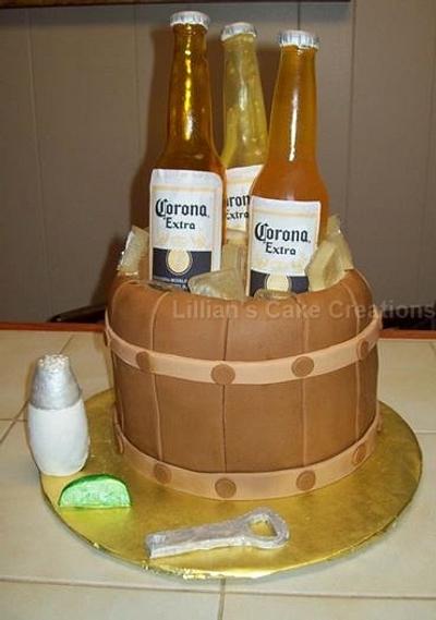 Beer barrel cake - Cake by Lilly09