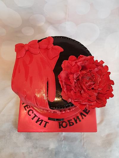 Black & red cake - Cake by DanyBany