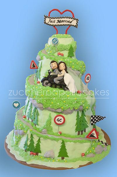 Wedding Cake "Our journey together" - Cake by Sara Luvarà - Zucchero a Palla Cakes